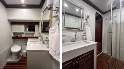 Double Cabin Bathroom