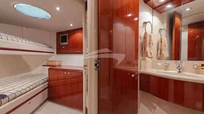 Guest Cabin and Bathroom
