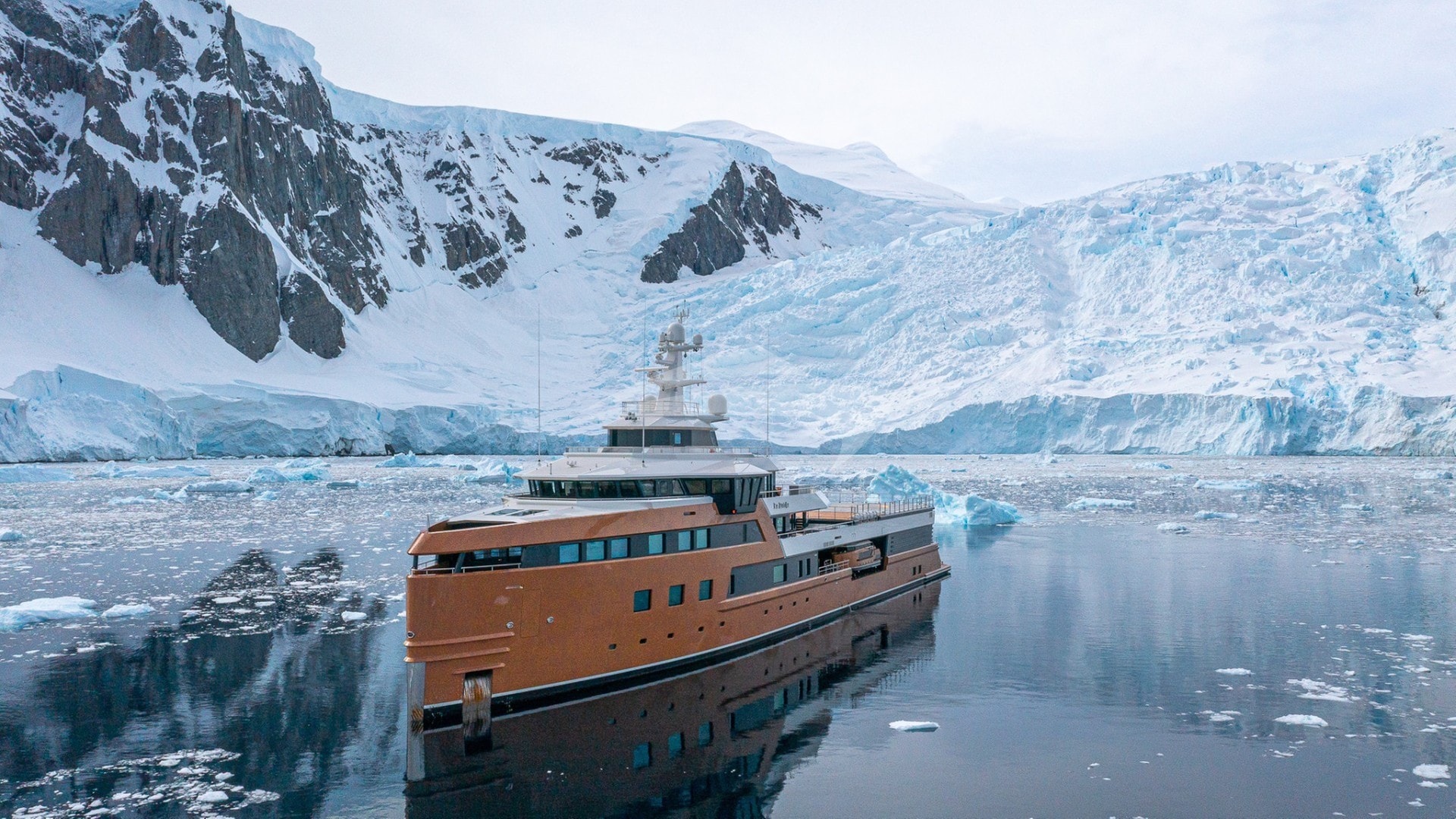 Antarctic underway