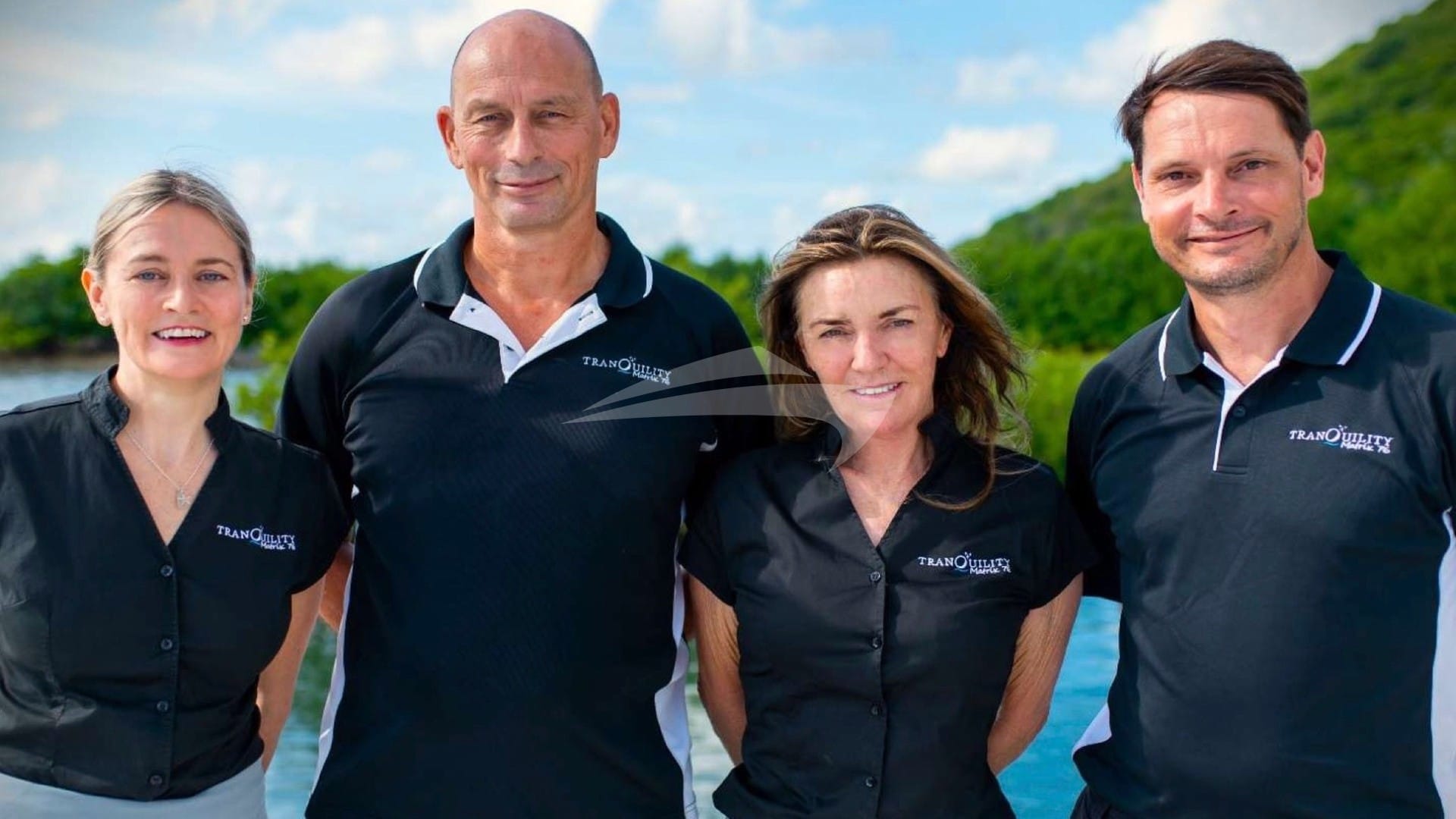 Luxury charter yacht crew for TRANQUILITY