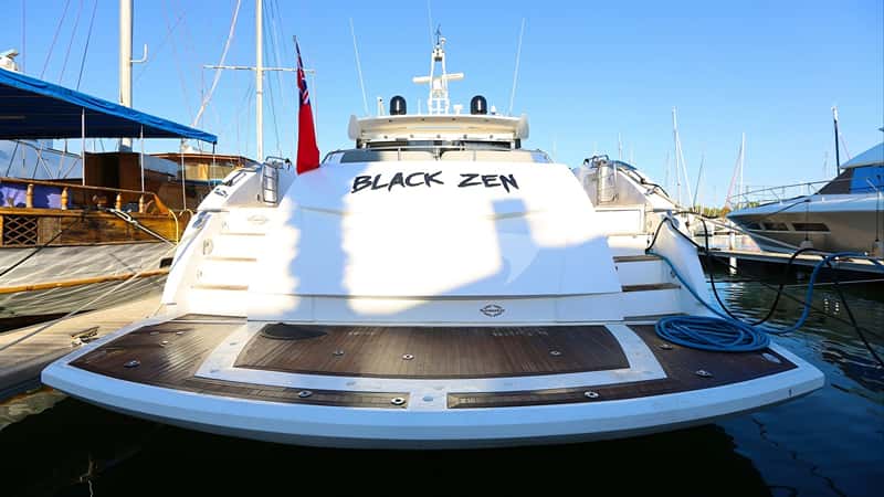 BLACK ZEN 25m motor yacht charter, photo 5
