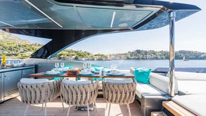 L'AS BLEU 25m motor yacht charter, photo 11
