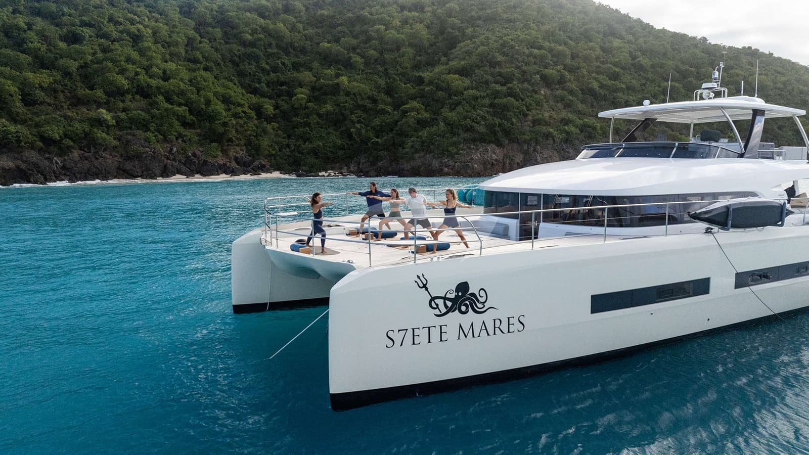 SIETE MARES, Aufnahme aus dem Yachtportfolio 15