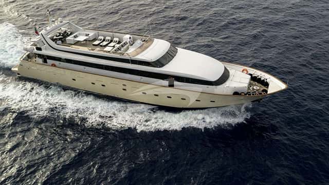 PAULA III 37m motor yacht for charter