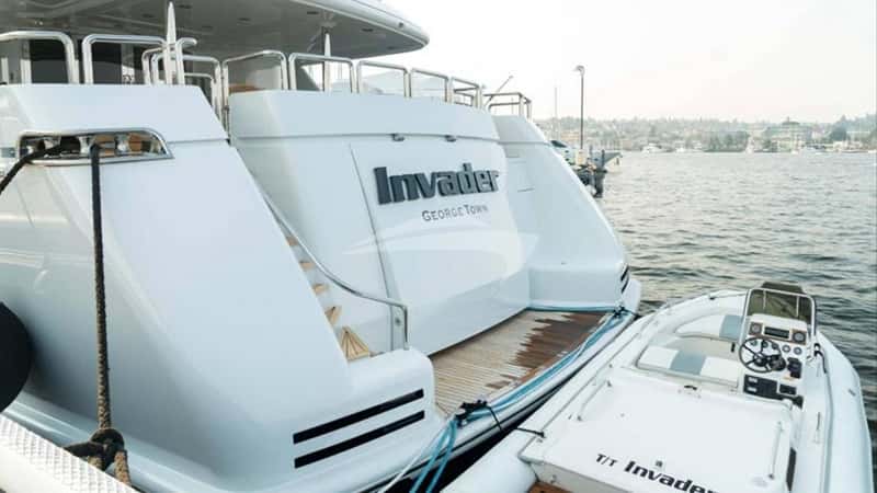 INVADER 50m motor yacht charter, photo 2
