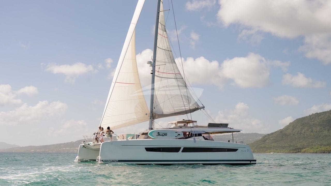 Beyond under sail port