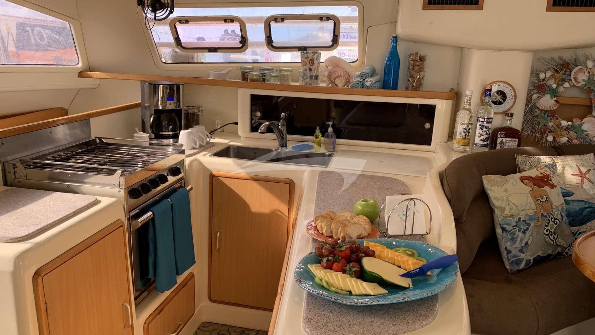 Phenomenal food from the galley