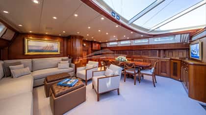 GENEVIEVE 37m sailing yacht charter, photo 9