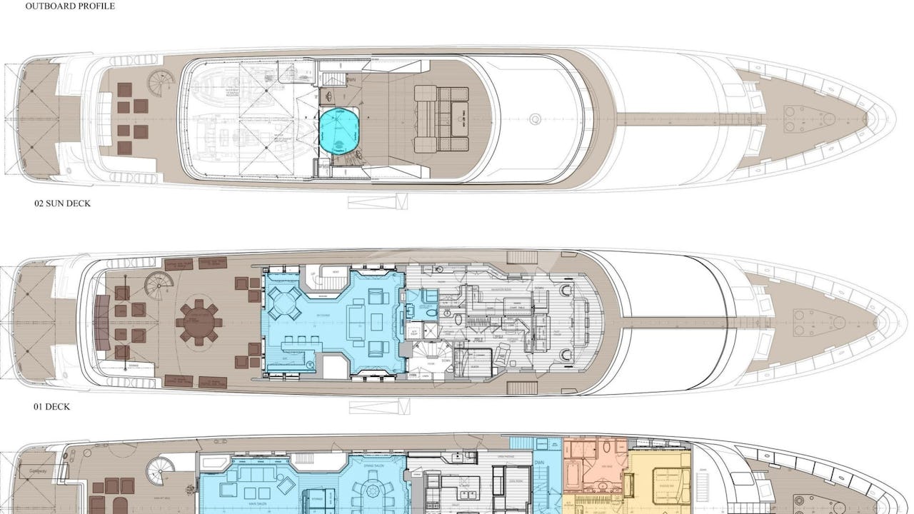 Yacht Layout