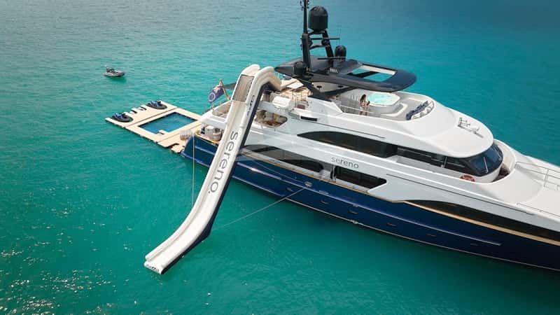 SERENO 35m motor yacht charter, photo 2