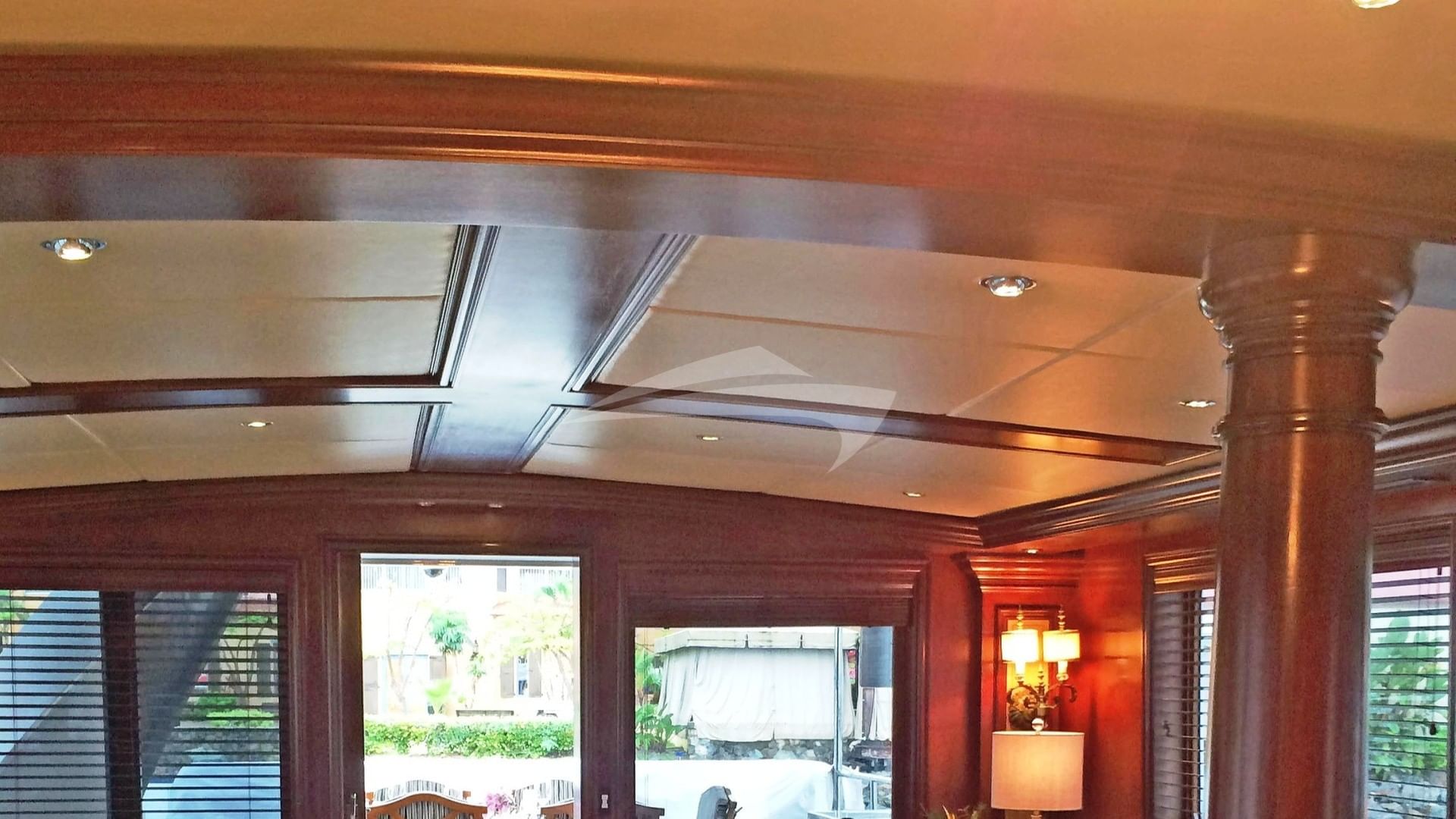 Cathedral Ceilings in Salon