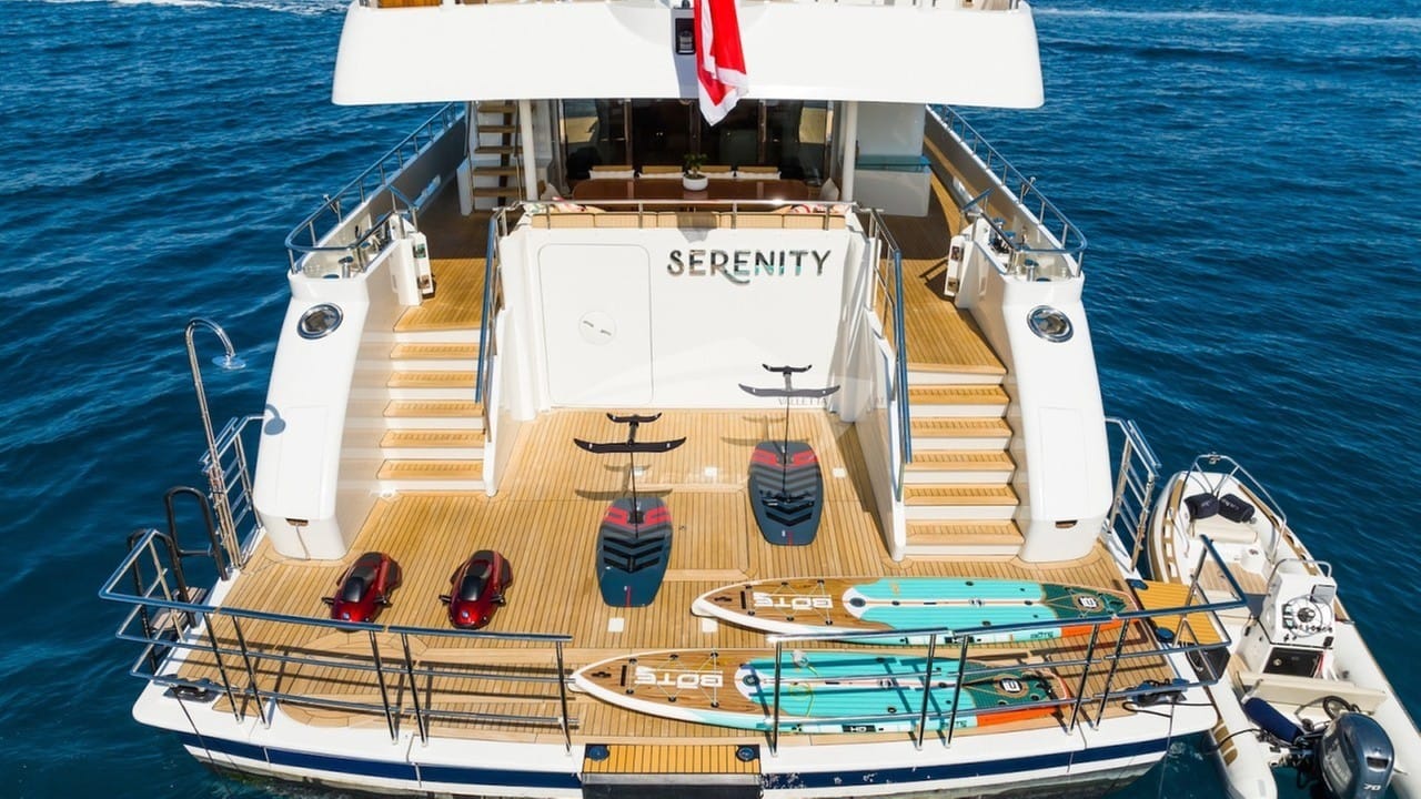 Swim platform and toys