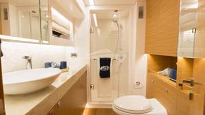 Master head and shower