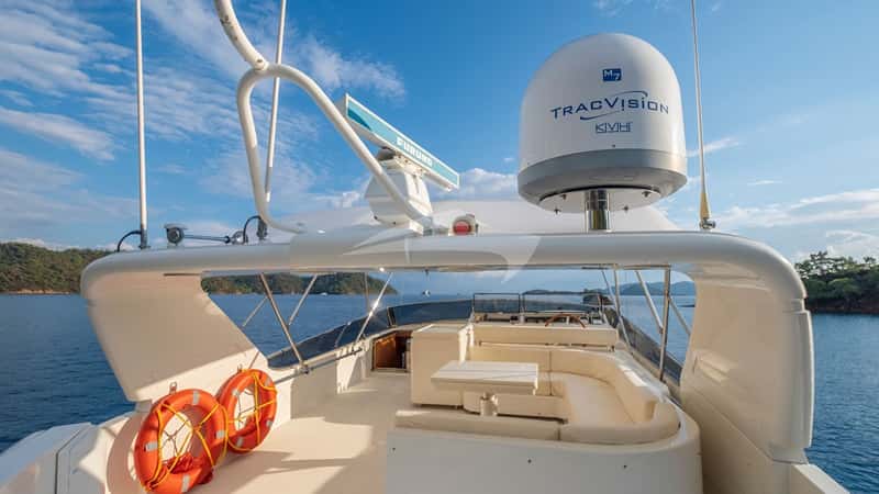 BARBAROSSA MORATTI 23m motor yacht charter, photo 8