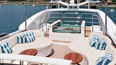 Sundeck and pool