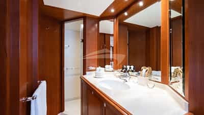 En suite bathroom