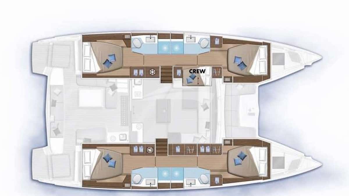 SCUBA DOO deck layout