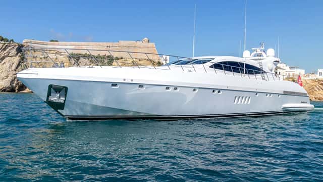 BELISA 33m motor yacht for charter