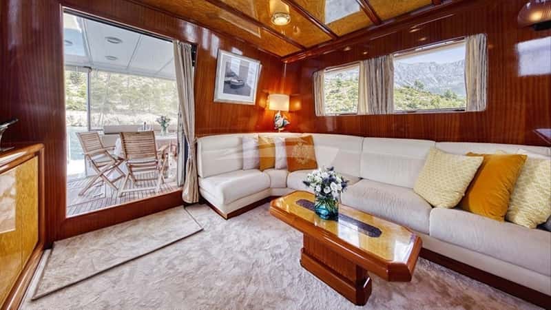CUSTOM BLANKA 22m motor yacht charter, photo 4