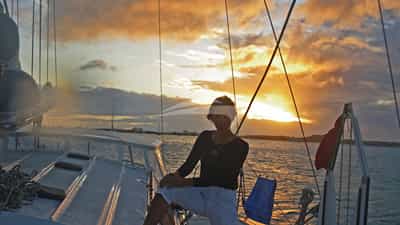 Beautiful sunsets on Akka