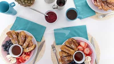 French toast alfresco