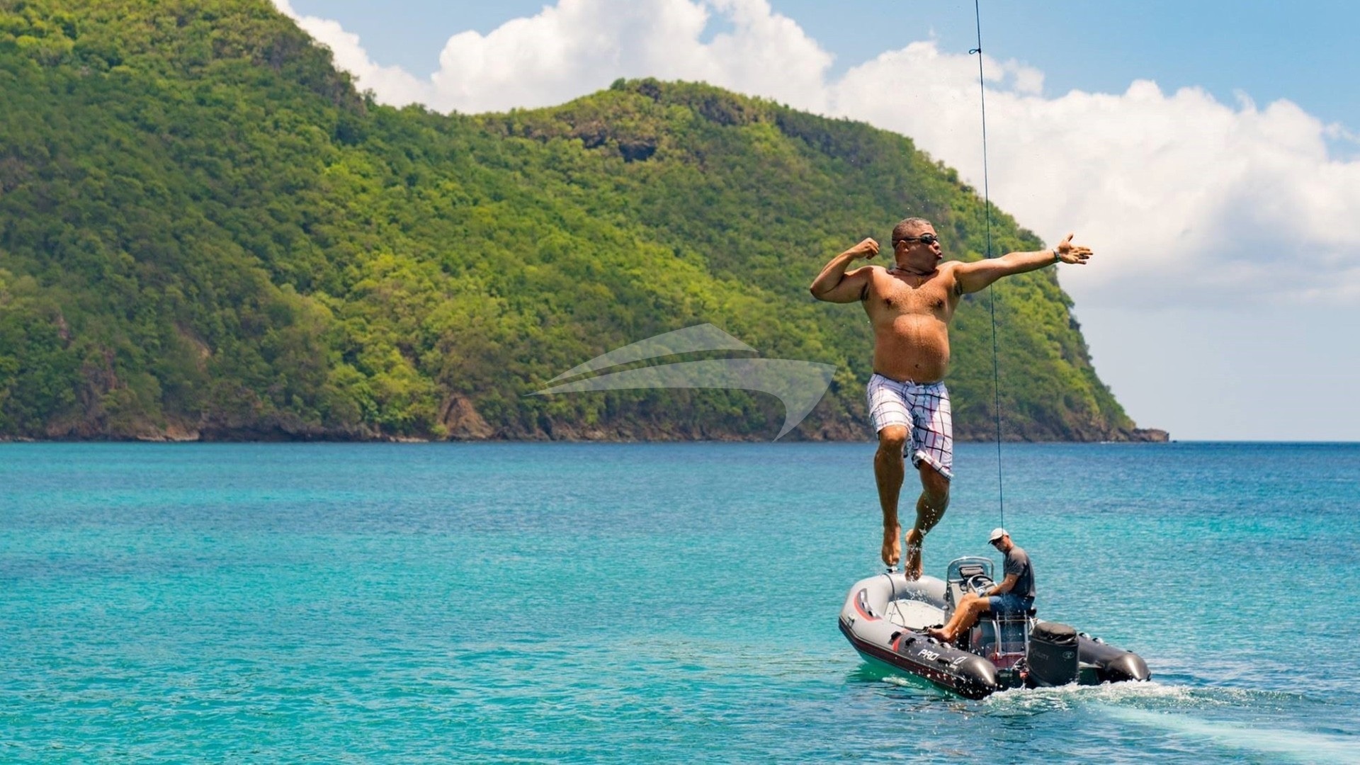Halyard flying