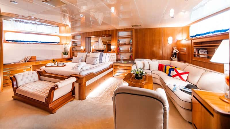 WIND OF FORTUNE 52m motor yacht charter, photo 9