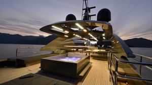 Flybridge at night