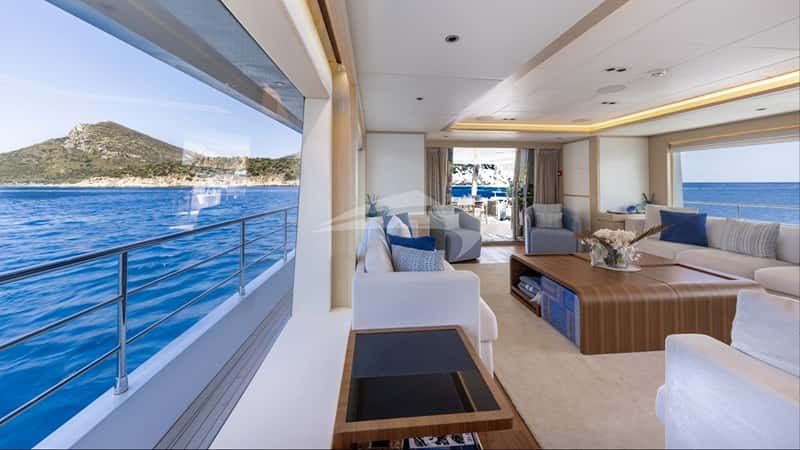 OCEAN VIEW 32m motor yacht charter, photo 7