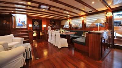 Salon and Dining