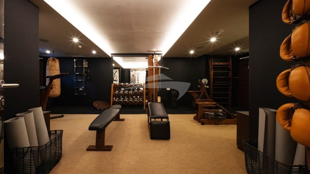 Fully equipped gym