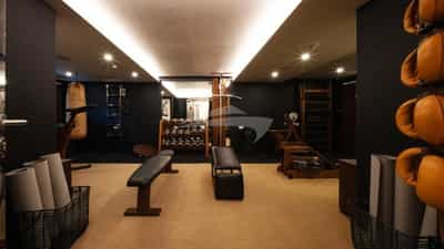 Fully equipped gym
