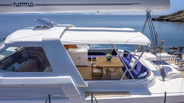NOMMO 29m sailing yacht charter, photo 4