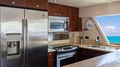 Galley aft