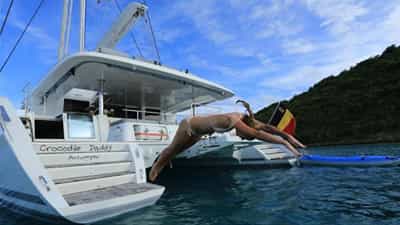 Aft Swimming