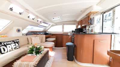Saloon seating area