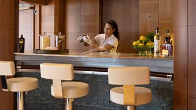 Bar area