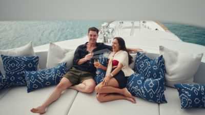 Foredeck sunpads