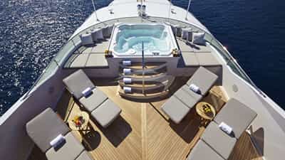 Sundeck and Jacuzzi