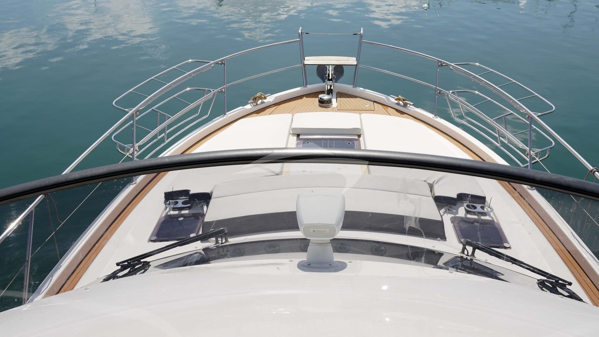 view from fly bridge