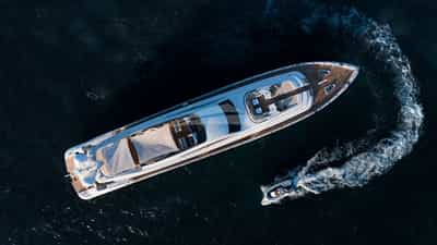 Aerial with tender