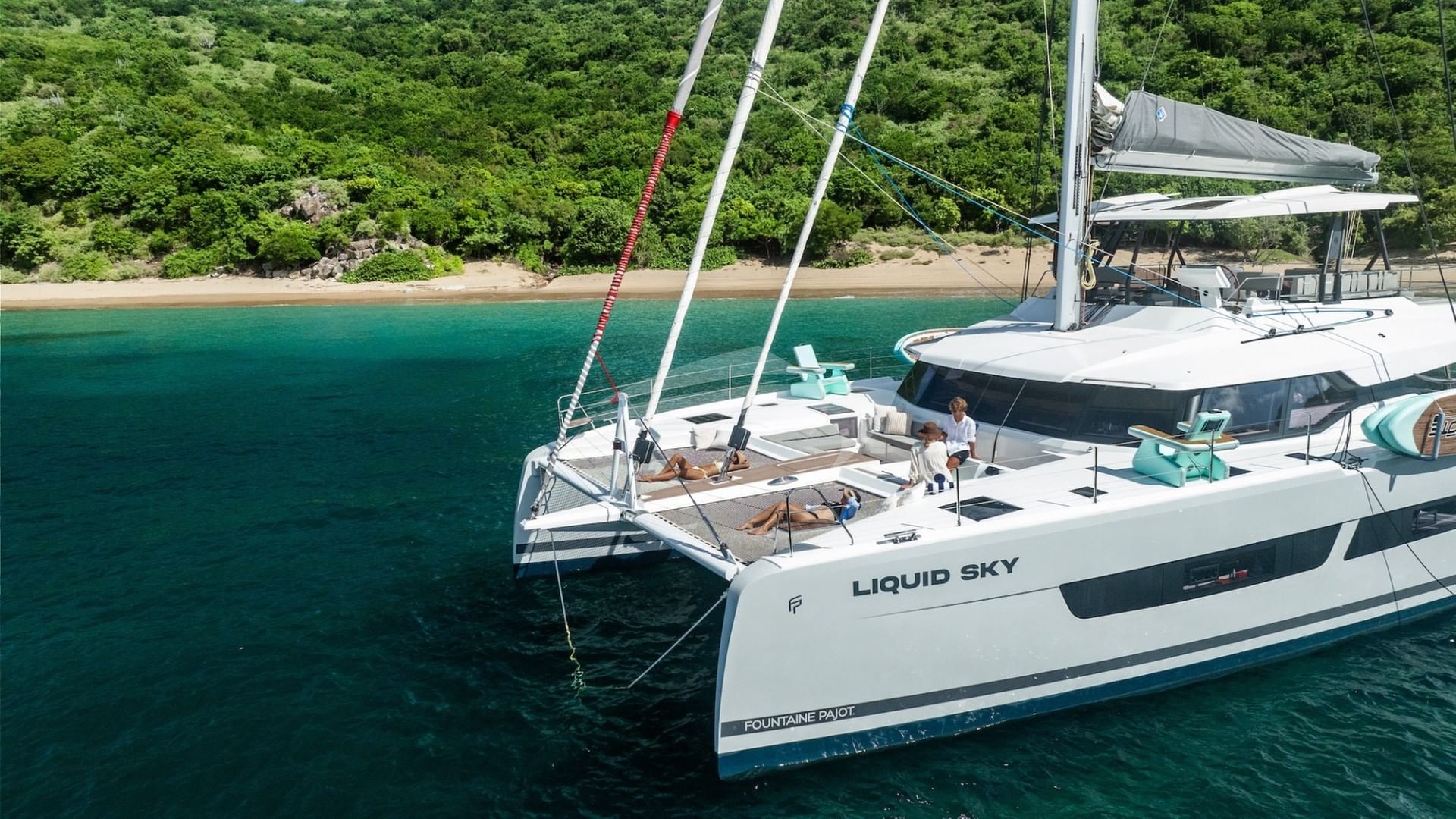 Anchored in a quiet cove