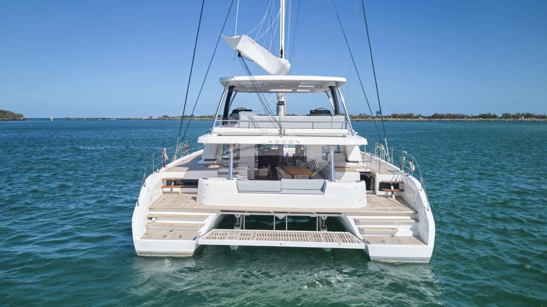 Aft view
