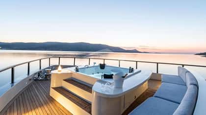 CALM DOWN 30m motor yacht charter, photo 12