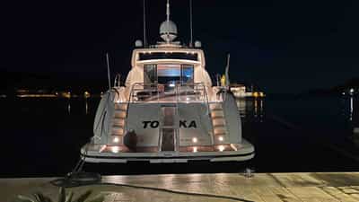 View of Aft at Night