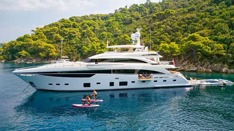 MIRAGE IV 40m motor yacht charter, photo 5