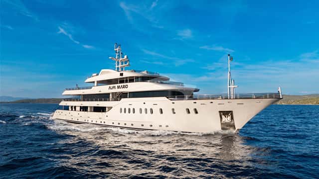 ALFA MARIO 52m motor yacht for charter