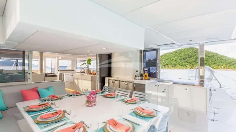 CELESTINE 18m sailing yacht charter, photo 9
