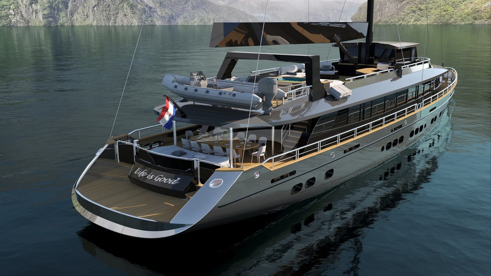 LIFE IS GOOD, photo from the yacht portfolio 18