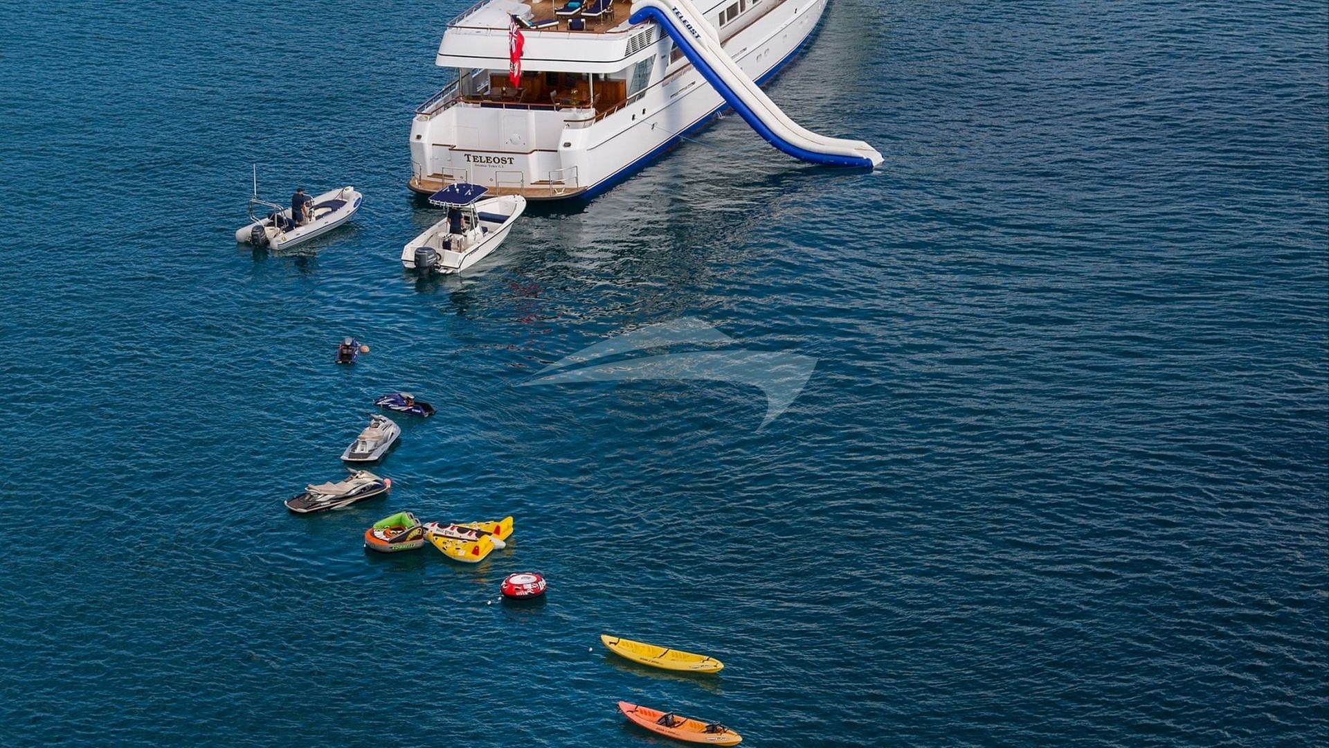 Aerial View with Watere Toys